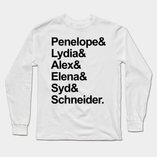 One Day at a Time Characters Long Sleeve T-Shirt